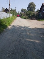 Дорожные работы в СНТ "Железнодорожник"